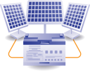 پیش‌نمایش فایل solar-panel-battery-10468361 از پک مفهوم آموزش، کسب‌وکار و فناوری