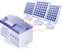 پیش‌نمایش فایل solar-panel-with-storage-battery-10468366 از پک مفهوم آموزش، کسب‌وکار و فناوری