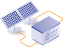 پیش‌نمایش فایل solar-panels-with-generators-10468367 از پک مفهوم آموزش، کسب‌وکار و فناوری