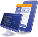 پیش‌نمایش فایل website-application-10468417 از پک مفهوم آموزش، کسب‌وکار و فناوری