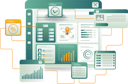 پیش‌نمایش فایل a-computer-screen-displaying-data-12272316 از پک فناوری کسب‌وکار