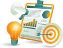 پیش‌نمایش فایل a-light-bulb-clipboard-and-business-plan-on-a-desk-12272354 از پک کسب‌وکار و فناوری