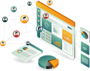 پیش‌نمایش فایل a-person-analyzing-data-on-a-computer-screen-displaying-a-pie-chart-12272463 از پک کسب‌وکار و فناوری