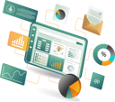 پیش‌نمایش فایل a-tablet-showing-financial-data-and-business-reports-12272495 از پک کسب‌وکار و فناوری