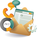 پیش‌نمایش فایل an-image-of-a-computer-screen-displaying-an-email-marketing-services-platform-12272509 از پک کسب‌وکار و فناوری