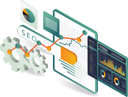 پیش‌نمایش فایل analyst-works-on-seo-analysis-chart-12273630 از پک کسب‌وکار فناوری