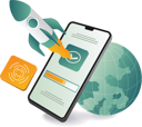 پیش‌نمایش فایل businessman-reviewing-mobile-launch-process-12273618 از پک کسب‌وکار فناوری