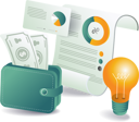 پیش‌نمایش فایل businessman-saves-cash-money-in-wallet-12273616 از پک کسب‌وکار فناوری