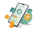 پیش‌نمایش فایل mobile-software-being-updated-12273755 از پک کسب‌وکار فناوری