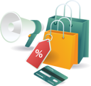 پیش‌نمایش فایل shopping-alert-given-by-company-12273759 از پک کسب‌وکار فناوری