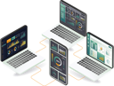 پیش‌نمایش فایل three-laptops-displaying-various-data-analytics-each-with-a-different-screen-12273747 از پک کسب‌وکار فناوری