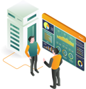 پیش‌نمایش فایل two-men-standing-next-to-large-screen-displaying-graphs-and-charts-in-analytics-dashboard-12273753 از پک کسب‌وکار فناوری
