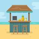 پیش‌نمایش فایل beach-bar-on-the-beach-2381487 از پک غذافروشی