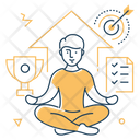 پیش‌نمایش فایل meditation-4656997 از پک سری زرد
