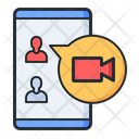 پیش‌نمایش فایل video-call-5265680 از پک شبکه موبایل