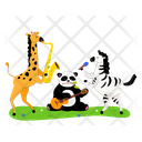 پیش‌نمایش فایل animals-playing-music-4380520 از پک حیوانات ۱