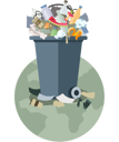 پیش‌نمایش فایل dustbin-full-of-garbage-4693024 از پک بازیافت