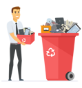 پیش‌نمایش فایل man-throwing-electronic-for-recycling-4693022 از پک بازیافت