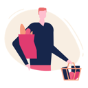 پیش‌نمایش فایل boy-doing-grocery-shopping-4693041 از پک خرید