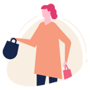 پیش‌نمایش فایل girl-with-shopping-bags-4693061 از پک خرید