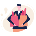 پیش‌نمایش فایل man-doing-grocery-shopping-4693059 از پک خرید