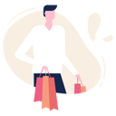 پیش‌نمایش فایل man-holding-shopping-bag-4693060 از پک خرید