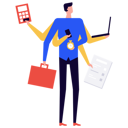 پیش‌نمایش فایل multitasking-expert-4693046 از پک خرید