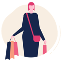 پیش‌نمایش فایل woman-holding-shopping-bags-4693056 از پک خرید