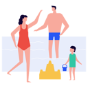 پیش‌نمایش فایل family-spending-time-at-beach-4693075 از پک تعطیلات