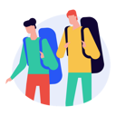 پیش‌نمایش فایل friends-on-vacation-trip-4693063 از پک تعطیلات