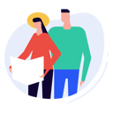 پیش‌نمایش فایل husband-and-wife-finding-travel-location-4693077 از پک تعطیلات