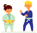 پیش‌نمایش فایل children-doing-karate-4798600 از پک بچه‌ها / کودکانه