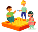 پیش‌نمایش فایل children-playing-in-the-sandbox-4798593 از پک بچه‌ها / کودکانه