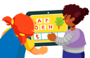 پیش‌نمایش فایل children-playing-learning-game-4798594 از پک بچه‌ها / کودکانه