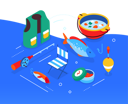 پیش‌نمایش فایل fishing-supplies-4800685 از پک ایزومتریک
