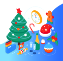 پیش‌نمایش فایل happy-new-year-4800699 از پک ایزومتریک