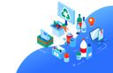پیش‌نمایش فایل waste-sorting-4800681 از پک ایزومتریک