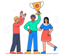 پیش‌نمایش فایل employees-celebrate-business-victory-5031914 از پک فعالیت‌های مردم