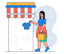 پیش‌نمایش فایل online-shopping-5031903 از پک فعالیت‌های مردم
