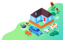 پیش‌نمایش فایل farm-house-5031979 از پک ایزومتریک