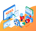 پیش‌نمایش فایل hot-news-5031993 از پک ایزومتریک