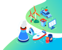 پیش‌نمایش فایل make-the-world-a-better-place-5031963 از پک ایزومتریک