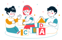پیش‌نمایش فایل children-playing-blocks-game-5754023 از پک فعالیت‌های کودکان
