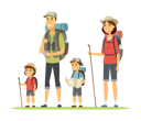 پیش‌نمایش فایل family-going-for-camping-3100744 از پک خانواده