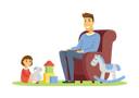 پیش‌نمایش فایل father-and-daughter-3100742 از پک خانواده