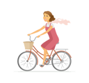 پیش‌نمایش فایل girl-on-bicycle-3100752 از پک خانواده