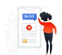 پیش‌نمایش فایل blogging-3101128 از پک تکنولوژی
