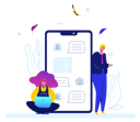 پیش‌نمایش فایل online-chatting-3111897 از پک استارتاپ