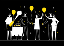 پیش‌نمایش فایل birthday-party-3114359 از پک کسب‌وکار و هوش