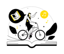 پیش‌نمایش فایل listening-audiobooks-3114380 از پک کسب‌وکار و هوش
